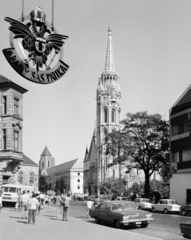 Hungary, Budapest I., Tárnok utca az Anna utca torkolatánál, szemben a Mátyás-templom., 1978, FŐFOTÓ, Budapest, Fortepan #207286