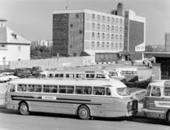 Magyarország, Eger, Szálloda utca 1-3., Hotel Eger., 1967, FŐFOTÓ, Ikarus 55, Fortepan #207431