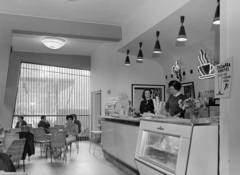 1969, FŐFOTÓ, Casino coffee machine, espresso, neon sign, Fortepan #207459