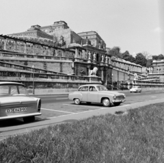 Hungary, Budapest I., Várkert Bazár, Budai Ifjúsági Park., 1969, FŐFOTÓ, Trabant-brand, Wartburg-brand, Budapest, Fortepan #207488