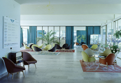 Magyarország,Balaton, Siófok, Petőfi sétány, a Hotel Hungária hallja., 1967, FŐFOTÓ, Fortepan #207528