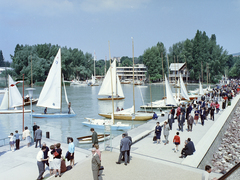 Magyarország, Balatonfüred, kikötő., 1967, FŐFOTÓ, színes, Fortepan #207617