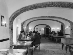 1969, FŐFOTÓ, restaurant, dulcimer, Fortepan #208207