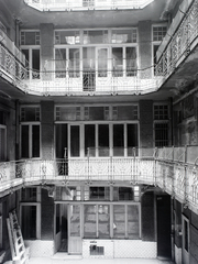 1969, FŐFOTÓ, yard, courtyard balcony, Fortepan #208294