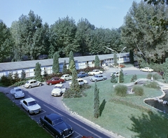 Hungary,Lake Balaton, Siófok, Glatz Henrik utca, Motel., 1969, FŐFOTÓ, Fortepan #208335