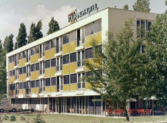 Hungary,Lake Balaton, Szántód, Szent István utca 2., Touring Hotel., 1969, FŐFOTÓ, Fortepan #208461