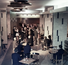 Hungary, Győr, Rába Hotel, Drink Bár a félemeleten., 1969, FŐFOTÓ, Fortepan #208475