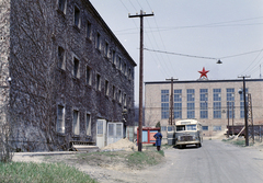 Hungary, Budaörs, Szerszám és Gépelem Gyárak Porkohászati Gyára., 1969, FŐFOTÓ, Ikarus-brand, Best of, Fortepan #208484