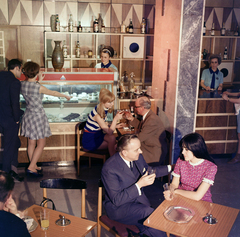 Hungary, Győr, Rába Hotel., 1969, FŐFOTÓ, hotel, coffee house, Fortepan #208489