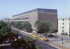 Hungary, Budapest XI., Fehérvári út 70., Beloiannisz Híradástechnikai Gyár (BHG)., 1969, FŐFOTÓ, tram, Budapest, Best of, Fortepan #208505