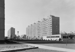 Hungary, Budapest XI., Bártfai utcai panelházak, jobbra a Tétényi út melletti lakóházak teteje látszik., 1969, FŐFOTÓ, Budapest, Fortepan #208641