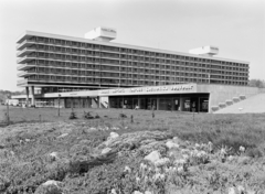 Magyarország, Balatonfüred, a Hotel Annabella a Tagore sétány felől nézve., 1968, FŐFOTÓ, Fortepan #208648