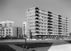 Hungary, Óbuda, Budapest III., szemben a Gyenes utca 3-5-7. számú sávház., 1969, FŐFOTÓ, blocks, Budapest, Fortepan #208724