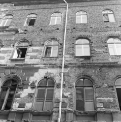 1969, FŐFOTÓ, damaged building, eclectic architecture, Fortepan #208730