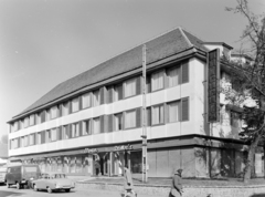 Hungary, Eger, Dr. Hibay Károly utca - Kossuth Lajos utca sarok, Hotel Unicornis., 1975, FŐFOTÓ, hotel, restaurant, Fortepan #208785