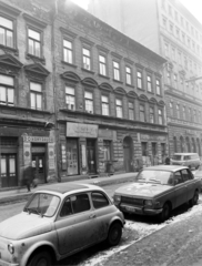 Magyarország, Budapest VII., Nefelejcs utca, szemben középen a 3-as számú ház., 1970, FŐFOTÓ, rendszám, Wartburg 353, Budapest, Fortepan #208800