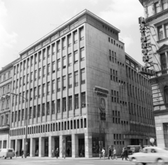 Magyarország, Budapest VII., Rákóczi út, szemben az Osvát utca sarkán az Athenaeum Nyomda., 1970, FŐFOTÓ, szálloda, Budapest, Fortepan #208969