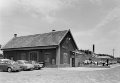 Magyarország, Szabadbattyán, Pokol dűlő, Pokol pince étterem., 1970, FŐFOTÓ, Wartburg 311/312, rendszám, Renault 10, Fortepan #209009