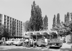 Magyarország,Balaton, Siófok, Petőfi sétány, Hotel Hungária., 1967, FŐFOTÓ, Fortepan #209095