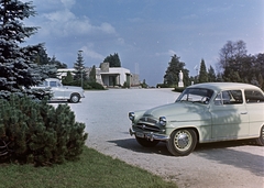 Hungary, Budapest II., Gyermekvasút (Úttörővasút), Szépjuhászné (Ságvári liget) állomás., 1961, FŐFOTÓ, Budapest, number plate, Fortepan #209146