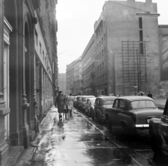 Magyarország, Budapest V., a Dorottya utca a Vörösmarty tér felé nézve, 1962, FŐFOTÓ, Budapest, Fortepan #209308