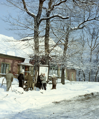 Magyarország, Budapest XII., Eötvös út (Báró Eötvös út), Normafa síház.
, 1963, FŐFOTÓ, Budapest, Fortepan #209313