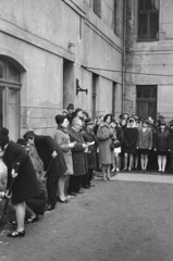 Magyarország, Budapest XXII., Árpád utca 2., az általános iskola (később Árpád Utcai Német Nemzetiségi Nyelvoktató Általános Iskola) udvara., 1970, Belházy Miklós, Budapest, Fortepan #209897