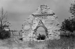 Hungary, Aszófő, Kövesdi templomrom., 1964, Belházy Miklós, ruins, Fortepan #209965