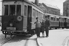 Hungary, Budapest XI., Móricz Zsigmond körtér., 1961, Belházy Miklós, Budapest, Fortepan #210010