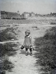 Hungary, Budapest XI., a mai Szabolcska Mihály utca - Vásárhelyi Pál utca környéki terület. Háttérben balra a Bartók Bála út, szemben a Móricz Zsigmond (Horthy Miklós) körtér házsora látszik., 1932, Belházy Miklós, Budapest, Fortepan #210190