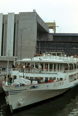 Romania, Drobeta-Turnu Severin, (ekkor Turnu Severin), Gura Văii, a Vaskapu I. vízerőmű hajózsilipje., 1978, Fürdőigazgatóság, Fortepan #210391