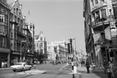 Egyesült Királyság, London, Piccadilly, jobbra a Saint James's Street., 1973, Jakab Antal, Fortepan #210645