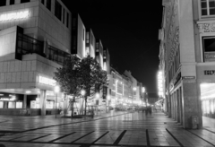 Germany, Munich, Marienplatz, a Kaufingerstrasse felé nézve., 1976, Jakab Antal, Fortepan #210680