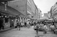 Germany, Munich, a Kaufingerstrasse a Marienplatz-nál, a Karlstor felé., 1976, Jakab Antal, Fortepan #210681