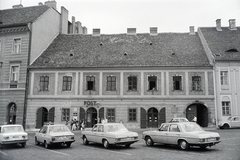 Hungary, Budapest I., Dísz tér., 1980, Jakab Antal, number plate, Budapest, Fortepan #210785