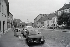 Hungary, Budapest I., Dísz tér., 1980, Jakab Antal, number plate, Budapest, Fortepan #210787