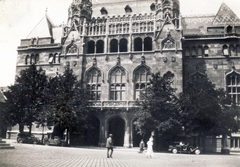 Magyarország, budai Vár, Budapest I., Szentháromság tér, Pénzügyminisztérium., 1936, Lajtai László, Budapest, Fortepan #210951