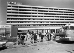 Magyarország, Budapest XI., Tas vezér utca, a Sport (később Flamenco) szálló., 1966, ETH Zürich, Budapest, Fortepan #211236