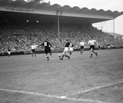 Svájc, Bern, Wankdorfstadion, NSZK - Magyarország (3:2) VB döntő mérkőzés 1954. július 4., 1954, ETH Zürich, labdarúgás, Fortepan #211322