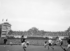 Svájc, Bern, Wankdorfstadion, NSZK - Magyarország (3:2) VB döntő mérkőzés 1954. július 4., 1954, ETH Zürich, labdarúgás, Fortepan #211335