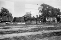 Hungary, Celldömölk, vasútállomás., 1979, ETH Zürich, steam locomotive, Fortepan #211457