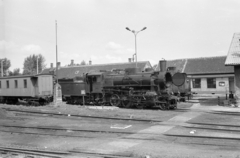 Hungary, Celldömölk, vasútállomás., 1979, ETH Zürich, steam locomotive, Hungarian Railways, railway, MÁV Class 324, stoke hole, Fortepan #211462