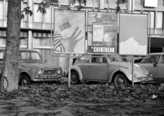 Svájc, Genf, Quai Turrettini., 1962, Szathmáry Géza dr., Renault 4, Fortepan #211661