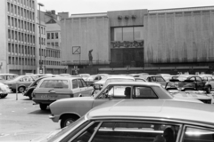 Germany, Düsseldorf, Kunsthalle Düsseldorf., 1969, Szathmáry Géza dr., sculpture, car park, Fortepan #211700