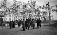 1930, Szemere Ákos, electricity, porcelain insulators, Fortepan #211781