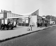 Magyarország, Debrecen, Külső Vásártér, autóbusz-pályaudvar., 1973, UVATERV, hiperbolikus héj, Fortepan #211927