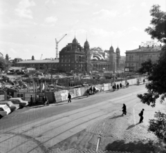 Hungary, Budapest VI., Nyugati (Marx) tér, a Nyugati pályaudvar csarnokának rekonstrukciója., 1978, UVATERV, Budapest, Fortepan #211929