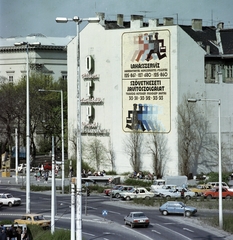 Hungary, Budapest V.,Budapest VIII.,Budapest IX., Kálvin tér - Baross utca sarok., 1987, Záray Péter, colorful, Budapest, Fortepan #211991