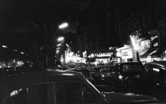 Franciaország, Párizs, Boulevard de Clichy., 1962, Aradi Péter, Szenczi Mária, Fortepan #212065