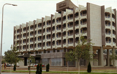 Magyarország, Szombathely, Bartók Béla körút 39., Hotel Claudius., 1972, Rose család, Fortepan #212287